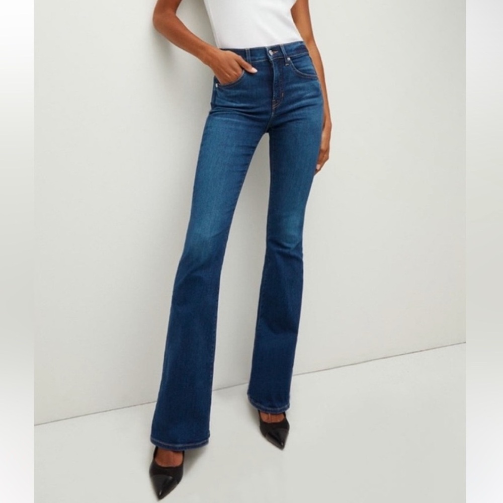 Veronica Beard Beverly high rise skinny flare 30.5” inseam-altered w orig hem